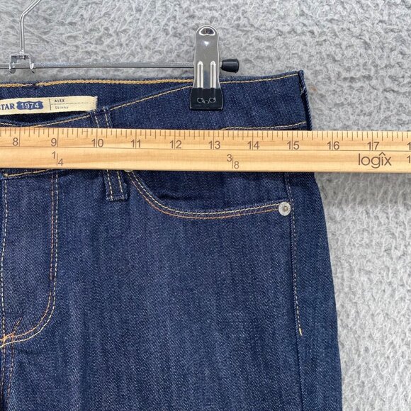 BIG STAR Jeans Womens 28 Alex Blue Dark Wash Denim Skinny Stretch Everyday NWT - Picture 8 of 12